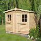 10x8 20mm Loglap Hobby Apex Tanalised Wooden Storage Shed Fitting Available T&g