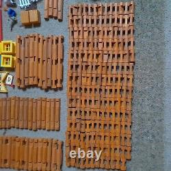 276 pieces Wooden Lincoln Logs Rocky Mountain Ranch, Frontier Junction, store