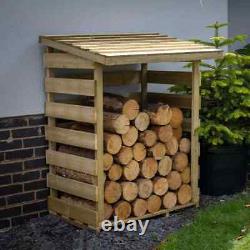 3'2 x 2'8 Small Logstore/ Woodstore. FREE DELIVERY Uk. Wooden log store. FlatPac