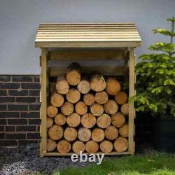 3'2 x 2'8 Small Logstore/ Woodstore. FREE DELIVERY Uk. Wooden log store. FlatPac