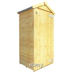 3 x 2 Garden Storage Shed Tall Log Store Tool Storage Box Wooden Apex 3x2