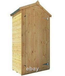 3x6 Tongue & Groove Wooden Apex Bike Log Tool Storage Double Door Roof Felt Store Shed 3ft x 6ft