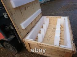 4 X Used Storage Boxes Log Store Lincolnshire Wooden crates Stackable Strong