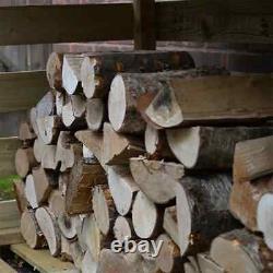 5'11 x 2'8 Large Log Store / Woodstore (1.8m x 0.8m). Free Uk Delivery