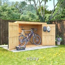 BillyOh Mini Keeper Overlap Bike Store Garden Storage Wooden Shed Log Store 6x3