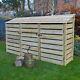 Empingham 6ft Wooden Log Store Also Available With Doors Uk Hand Made
