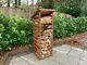 Extra Tall Large Wooden Log Store Firewood Fire Wood Logs Storage Shed Garden