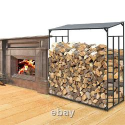 Firewood Rack Fireplace Accessories Log Rack Storage Wood Holder Woodfirestove