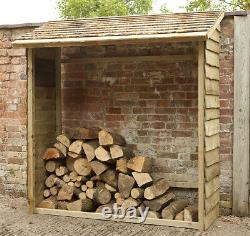 Forest Wooden Wall Log Store Pressure Treated Outdoor Timber Wood Store