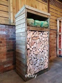 Heavy Duty Timber Wooden Garden Log Store Firewood Shed £125 Each Tanalised