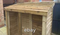 Heavy Duty Wooden Log Store Free delivery and assembly within 20 miles of SA17