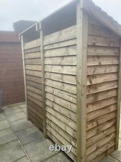 Heavy Duty Wooden Log Store Free delivery and assembly within 20 miles of SA17