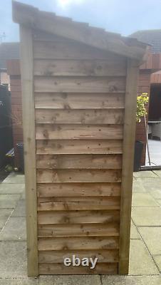 Heavy Duty Wooden Log Store Free delivery and assembly within 20 miles of SA17