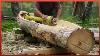 How This Survival Expert Turned A Massive Log Into Amazing Canoe By Outbackmike