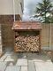 Large Heavy Duty Pressure Treated Wooden Log Store Top Quality