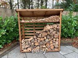 Large Wooden Log Store, Firewood Storage, Outdoor Wood Store ASSEMBLY INCLUDED