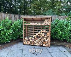Large Wooden Log Store, Firewood Storage, Outdoor Wood Store ASSEMBLY INCLUDED