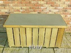 Log Store Tidy Storage Firewood Chest Box Store Wooden Timber Wood Sawn Logs