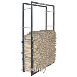 Metal Firewood Log Storage Wood Store Fireplace Wooden Firewood Storage Carrier