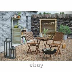 Outdoor Beautiful Wooden Log Store Garden Storage Shed Natural Timber NEW
