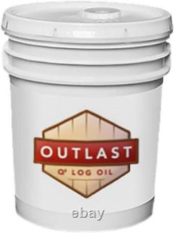 - Q8 Log Oil Wood Preservative for Decks, Log Homes, End Cuts, & More Natural