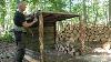 Rustic Wood Store At The Bushcraft Camp