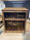 Rustic Wooden Log Store With Kindling Shelf