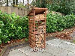 Small Wooden Log Store, Firewood Storage, Outdoor Wood Store, ASSEMBLY INCLUDED