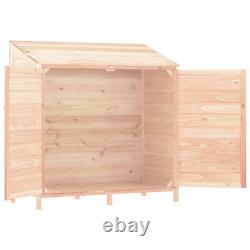 Susany Garden Shed Garden Log Store Tool Shed Wooden Garden Storage Shed F1Q2