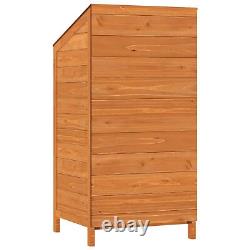 Tidyard Garden Shed Garden Log Store Tool Shed Wooden Garden Storage Shed H7H8