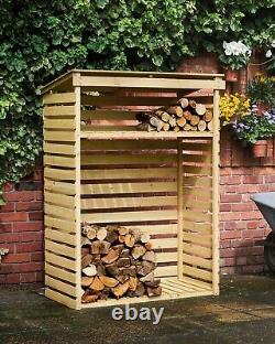 Timber Garden Wooden Log Store UK Made