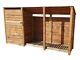 Tool Store And Log Store Wooden Garden W-3350mm X H-1260mm / 1800mm X D-810mmm