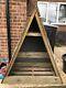 Triangle Logstore, Storage Firewood Rack Log, Store Wooden, Timber Wood