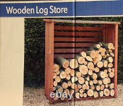Westwoods Westpower Outdoor Wooden Wood Log Store 120cm x 43.5cm x 120cmBNIB