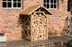 Wooden Apex Log Store 4'5 X 2'10 Medium Slatted Floor Open Back Free Delivery