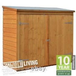 Wooden Bike Store Garden Shed Outdoor Tool Log Storage Timber Shiplap New