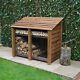 Wooden Firewood Log Storage Cottesmore 4ft Tall X 5ft Wide Clearance