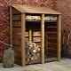 Wooden Firewood Log Storage Cottesmore 6ft Tall X 5ft Wide Clearance