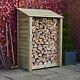 Wooden Firewood Log Storage Greetham 6ft Tall X 4ft Wide Log Store