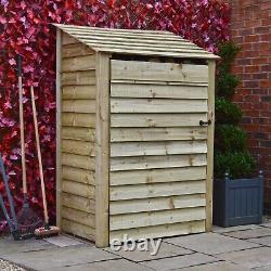 Wooden Firewood Log Storage Greetham 6ft Tall x 4ft Wide Log Store