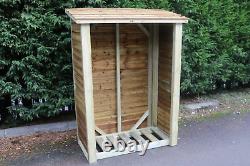 Wooden Garden Heavy Duty Logstore (READ DESCRIPTION VARIOUS SIZES AVAILABLE)