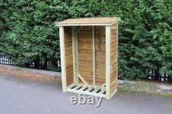 Wooden LOG STORE 6FT H X 4FT W (LS6X4)