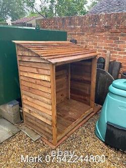 Wooden Log Store Bespoke logs Storage Garden Shed NEW