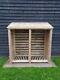 Wooden Log Store, Firewood Storage H-1520mm, W-1800mm, D-810mm