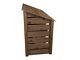 Wooden Log Store, Slatted Firewood Storage (w-187cm, H-126cm Or 180cm, D-88cm)
