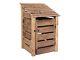 Wooden Log Store, Slatted Firewood Storage (w-79cm, H-126cm Or 180cm, D-88cm)