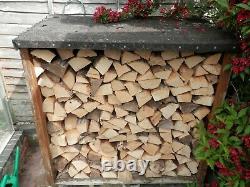 Wooden Log Store With Felt Roof=CASH ON COLLECTION ONLY