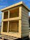 Wooden Log Store For Garden Heavy Duty Shiplap Cladded Outdoor Storage Unit