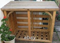 Wooden Log Store from Tate Fencing