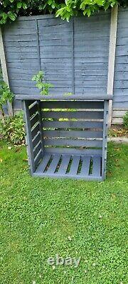 Wooden Log storage outdoor. Free Local Delivery